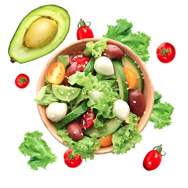 Fruit And Veggie Salad 600x600